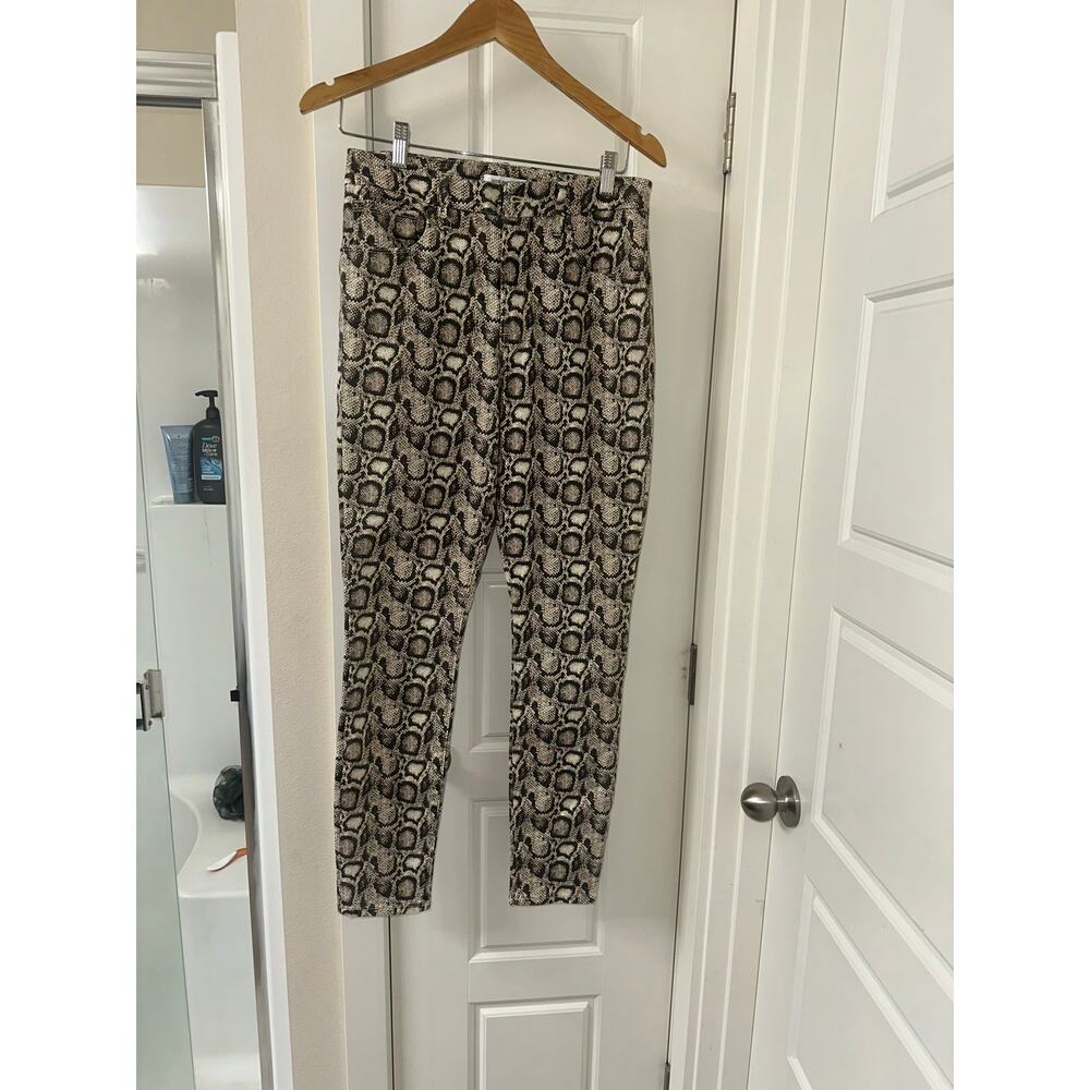 Good American Snake Print Skinny Jeans – Size 12 - Picture 3 of 6